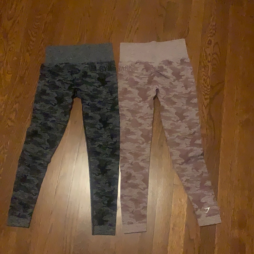 Gymshark Adapt Seamless Camo Legging Bundle